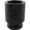 Dynamic 1" Drive Deep Socket, Black Phosphate, Tools 1-7/8" X 1" Drive, 6 Point Deep Length D025560 - alternate 1